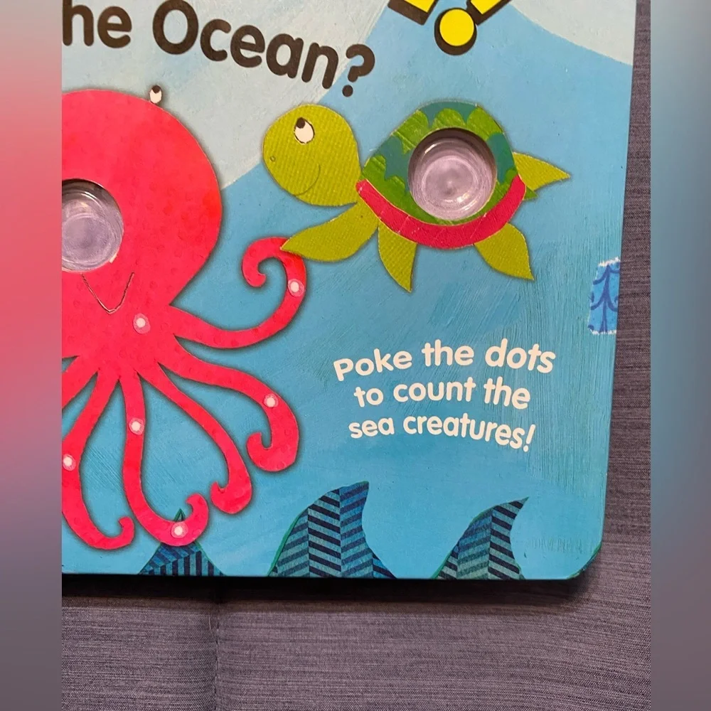 Melissa & Doug Poke-a-Dot! Ocean Adventure Book